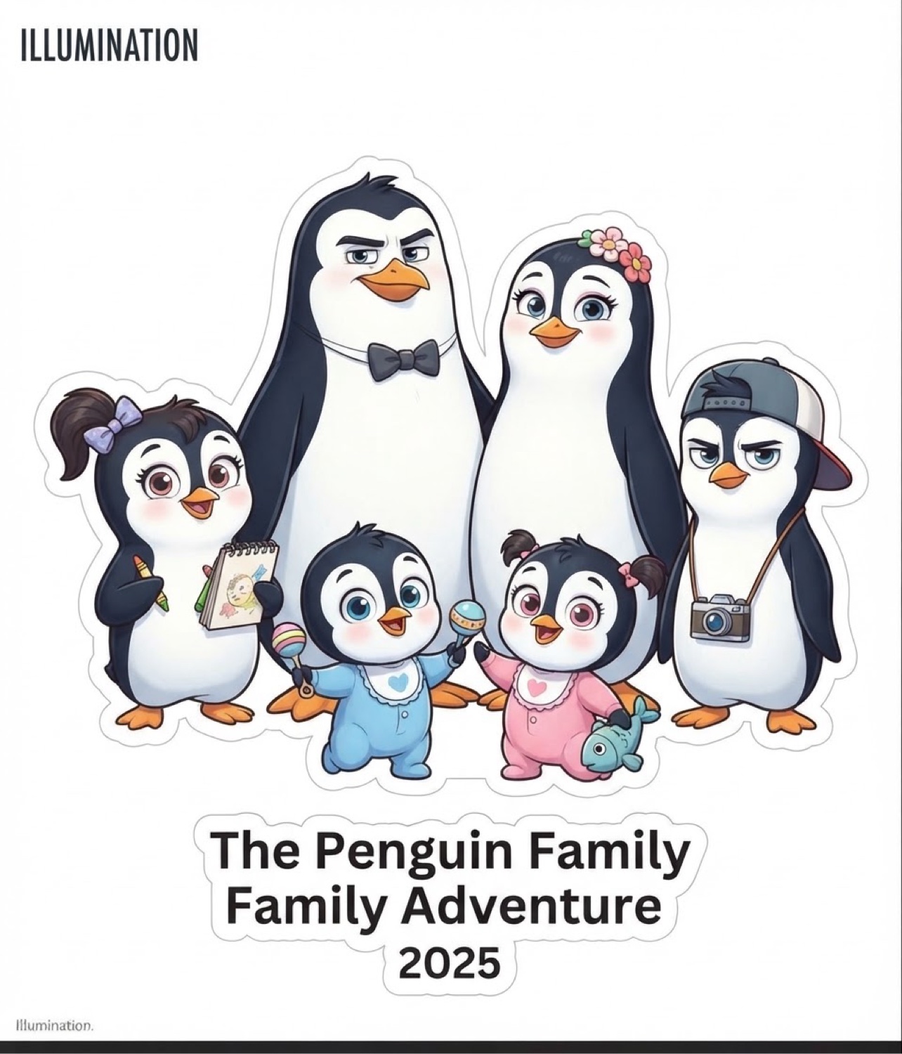 Penguin Family Medina — 3 storybooks — cover