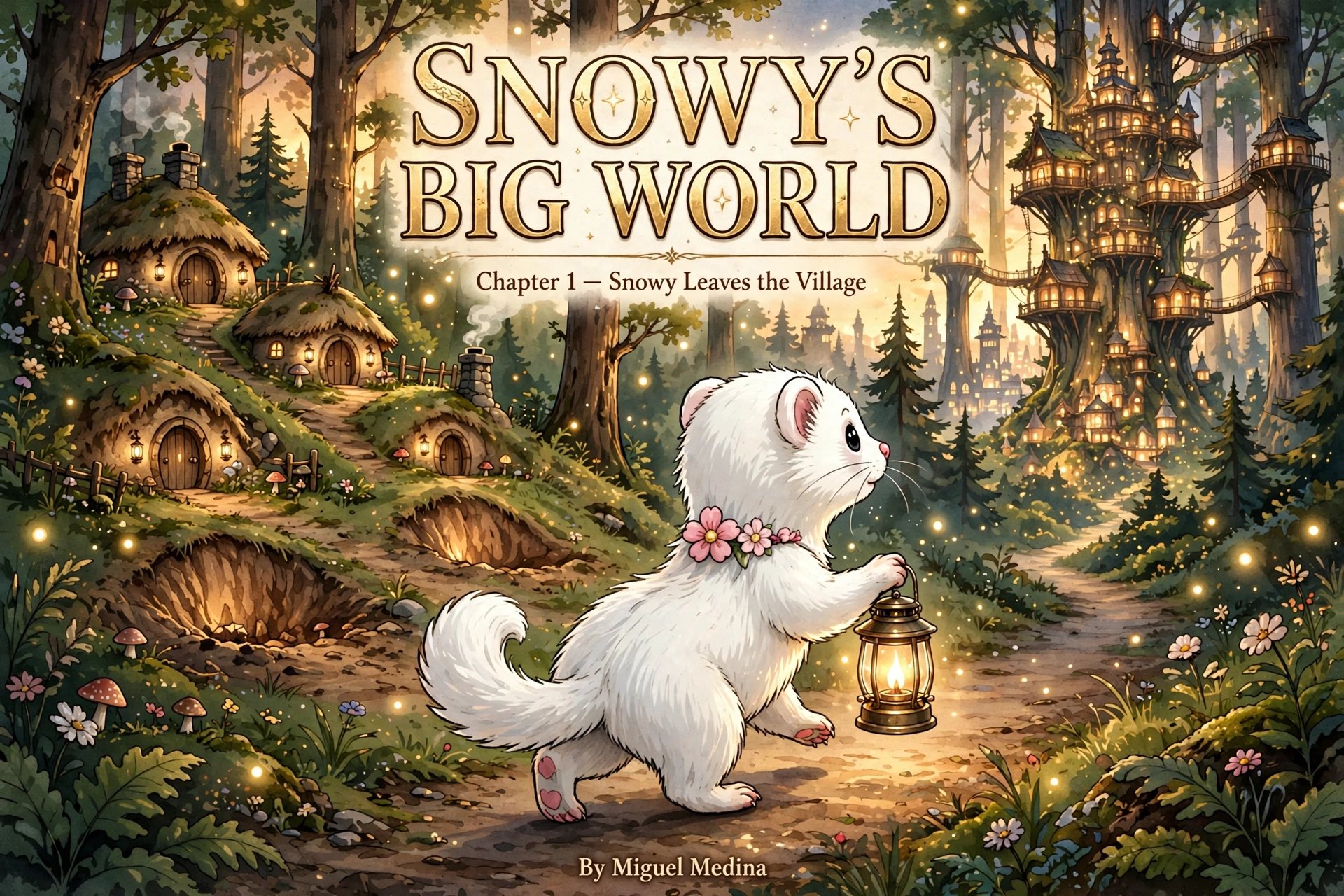 Snowy's Big World — the living city — cover