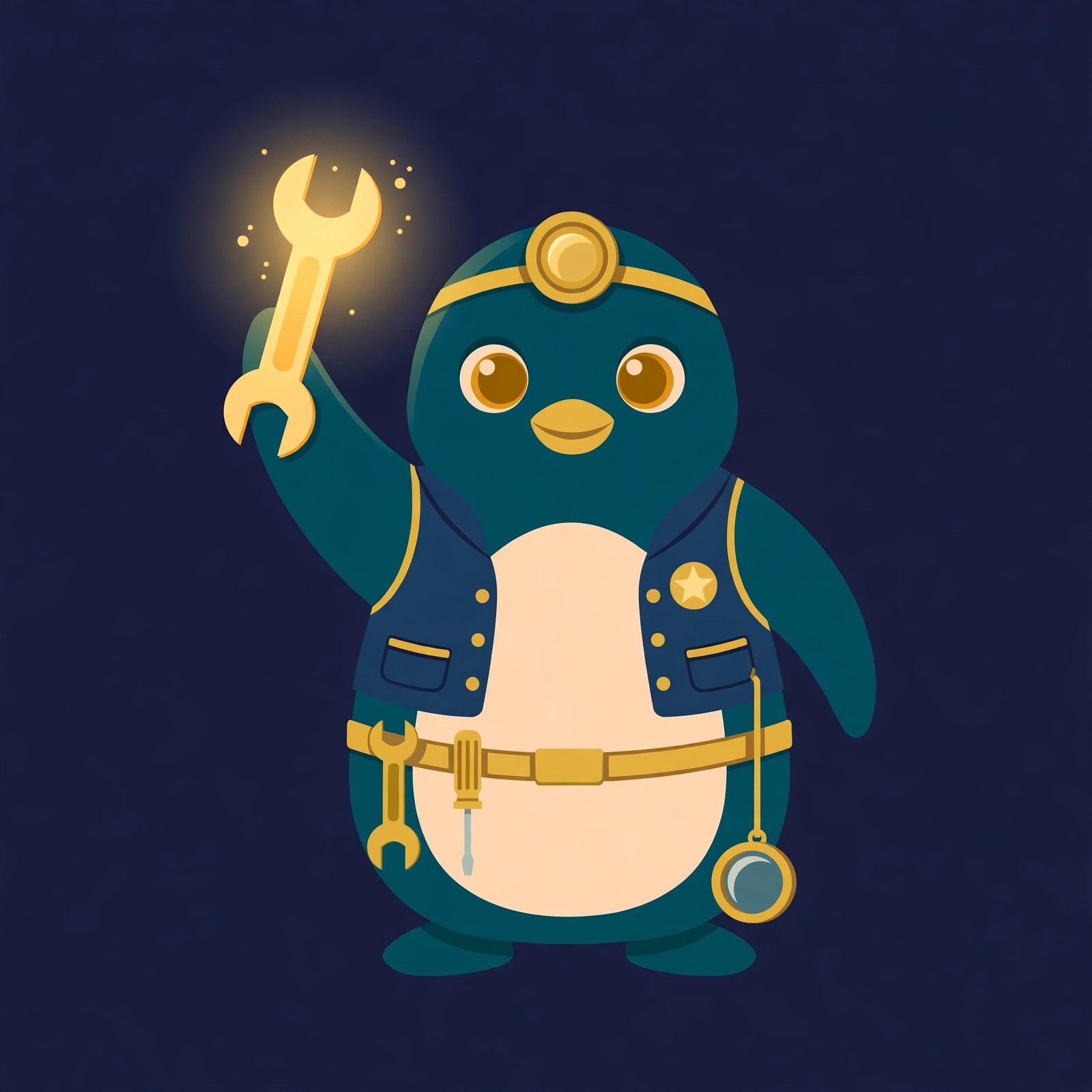 Fixer, the AI penguin website keeper